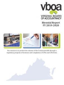 تقرير فترة السنتين 2019-20